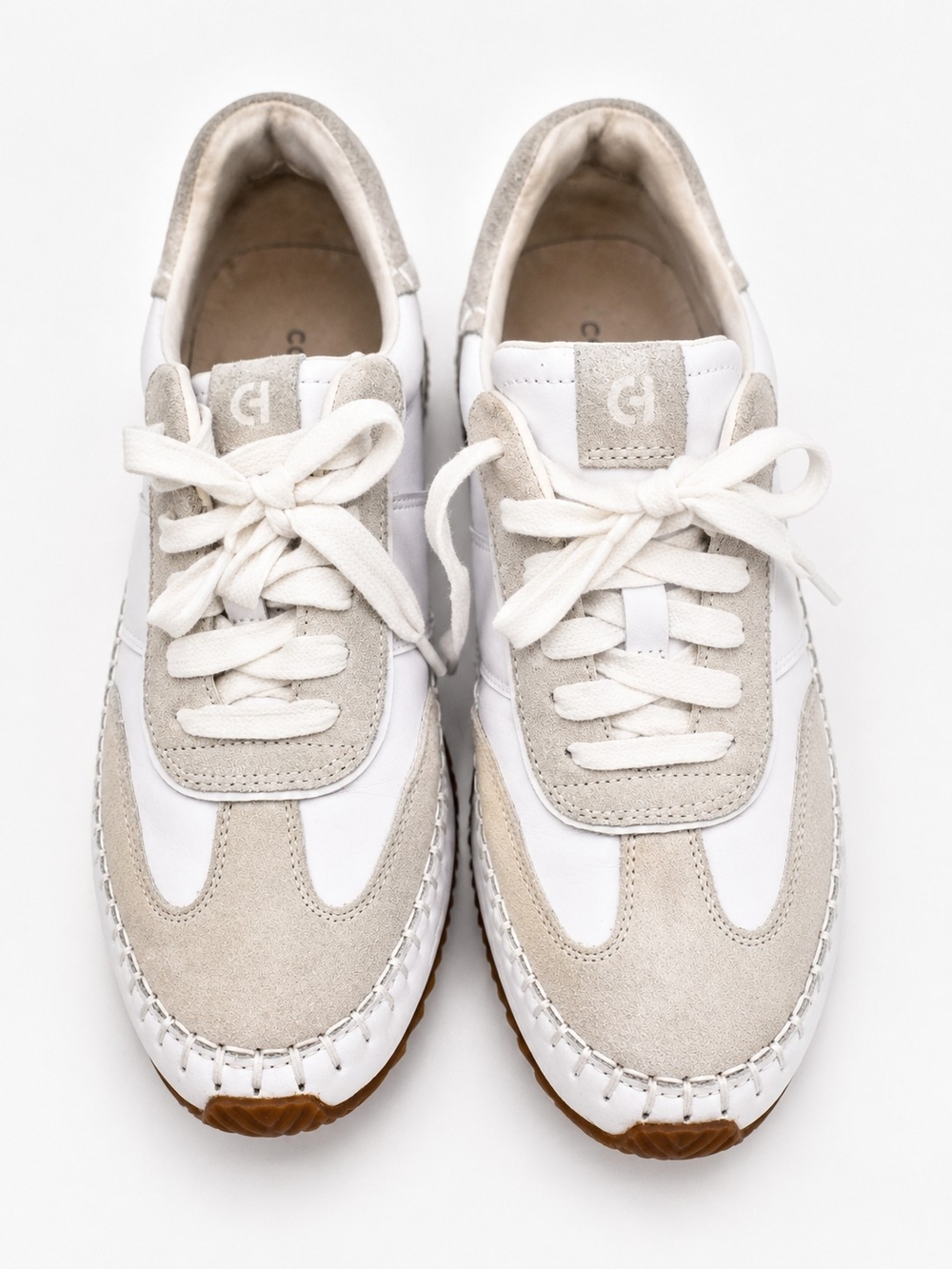 Cole Haan GrandPrø Premier Sneaker White & Beige US 8B - Picture 2 of 8